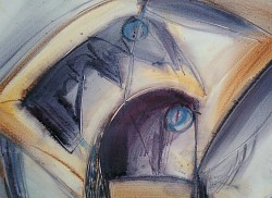 ↗️Title:- Just As:-3, Acrylic on paper. Size:- W37xH23 Inch.