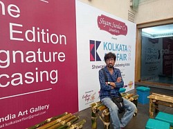 During Exhibition ICCR KOLKATA 2020.