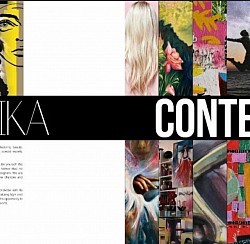 Marika Magazine inside content, published my creativity in 