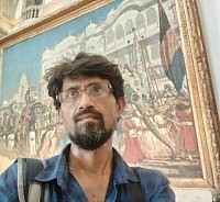 Artist Sanjoy Rakshit